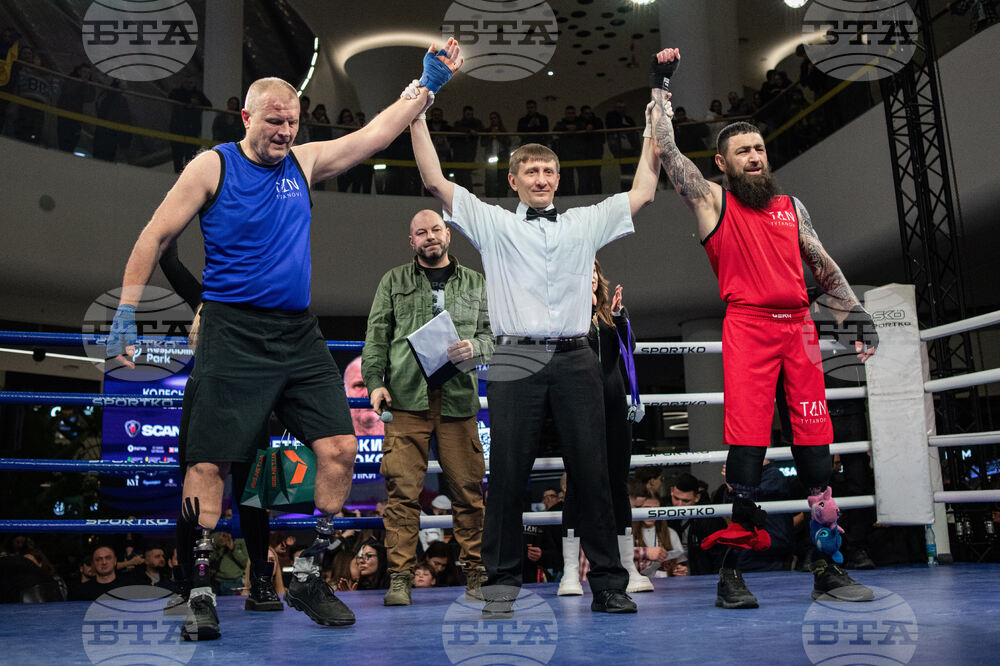 Russia Ukraine War Amputee Boxing