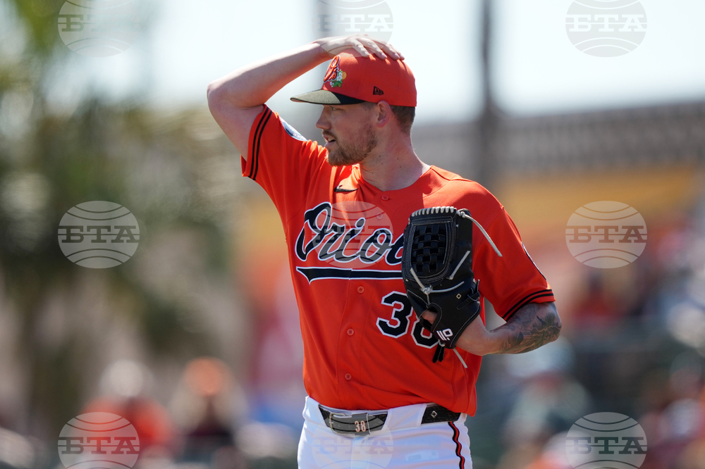 Braves Orioles Spring Baseball