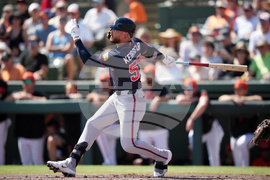 Braves Orioles Spring Baseball