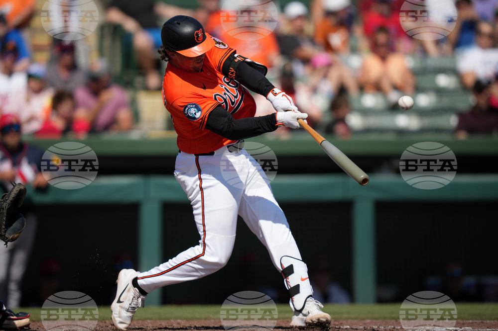 Braves Orioles Spring Baseball