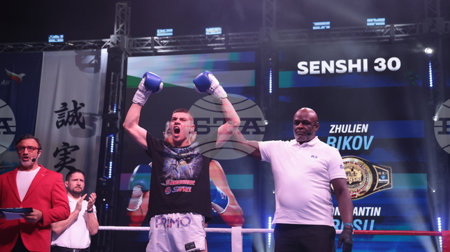 Българинът Жулиен Риков е шампионът в SENSHI 30 Гран при в категория до 75 килограма