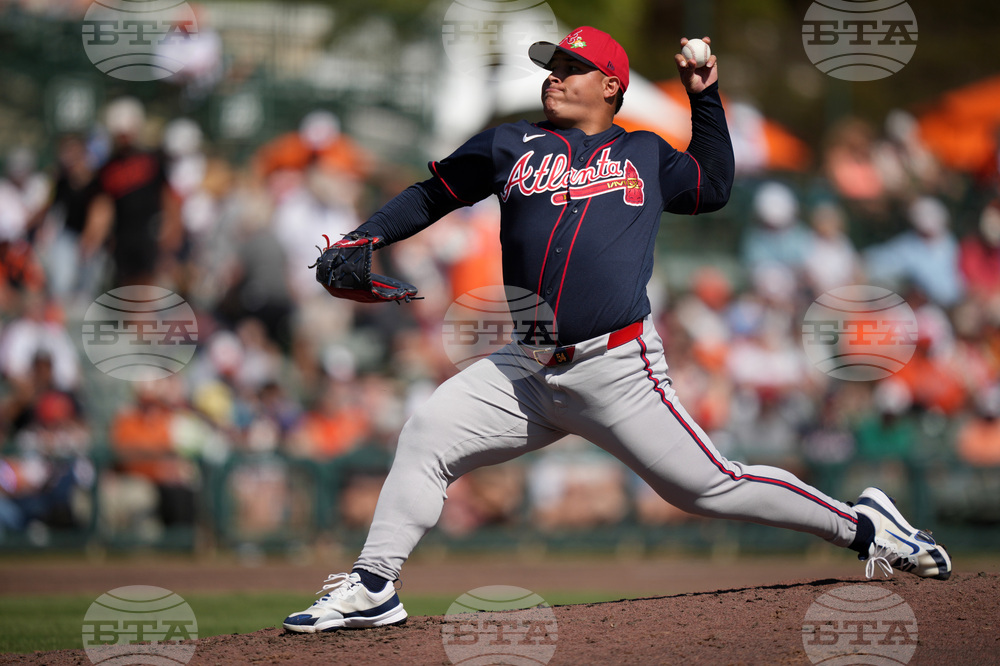 Braves Orioles Spring Baseball