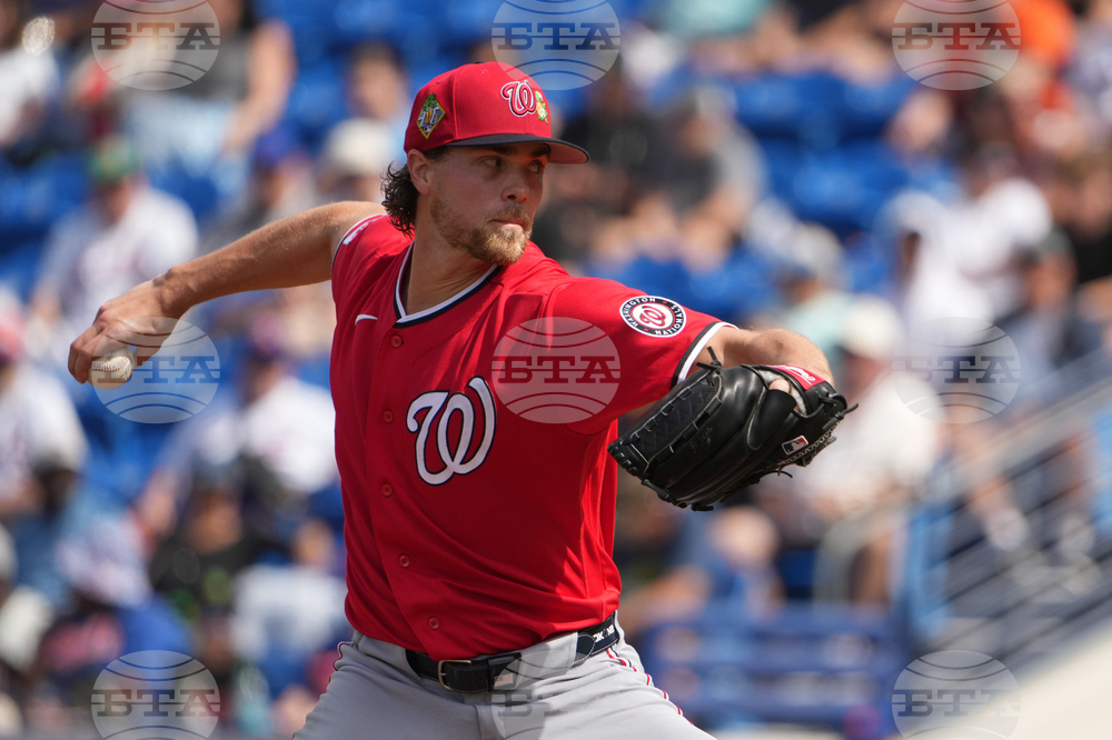 Nationals Mets Spring Baseball