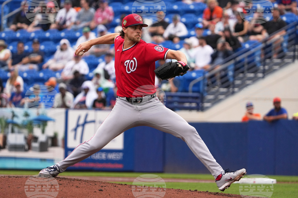Nationals Mets Spring Baseball