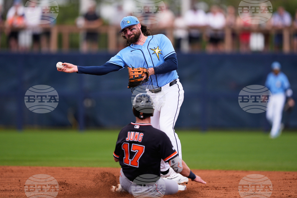 Tigers Rays Spring Baseball