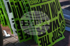 Iran US Isreal Protest