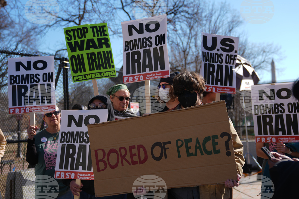 Iran US Isreal Protest