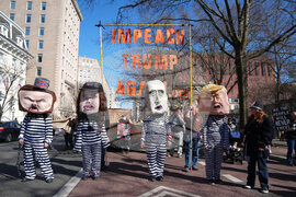 Iran US Isreal Protest