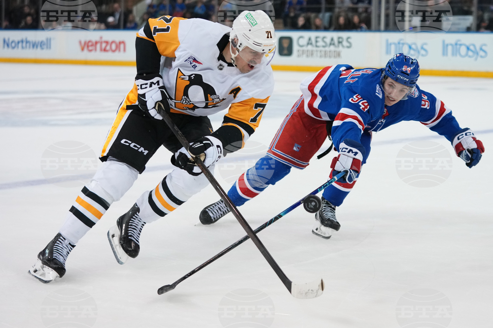 Penguins Rangers Hockey