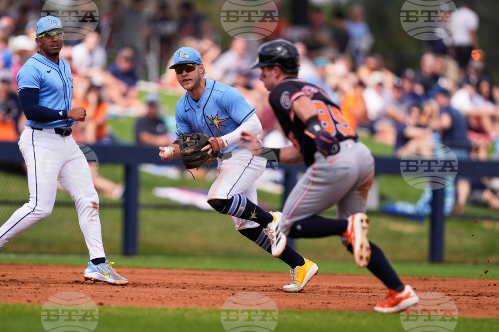 Tigers Rays Spring Baseball