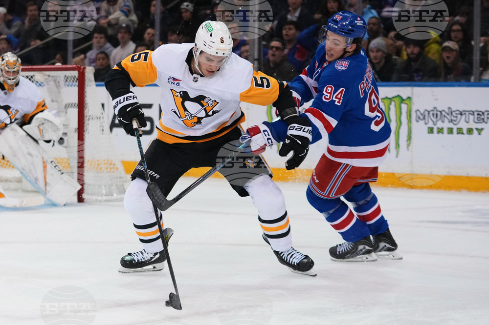 Penguins Rangers Hockey
