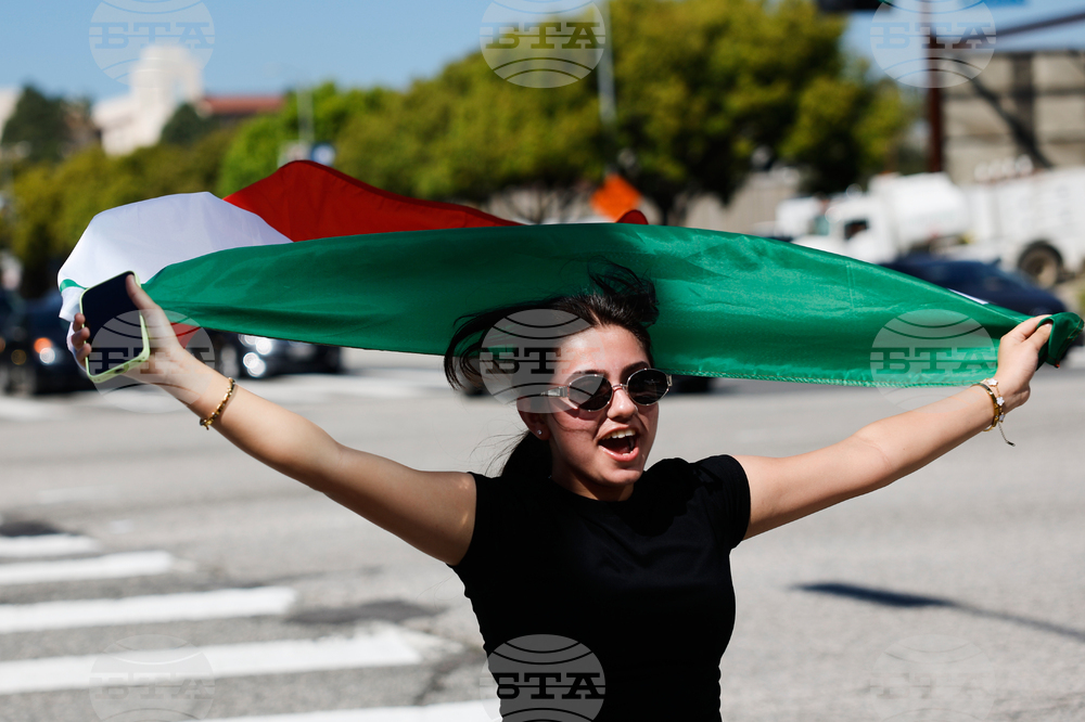 Iran US Israel Protests