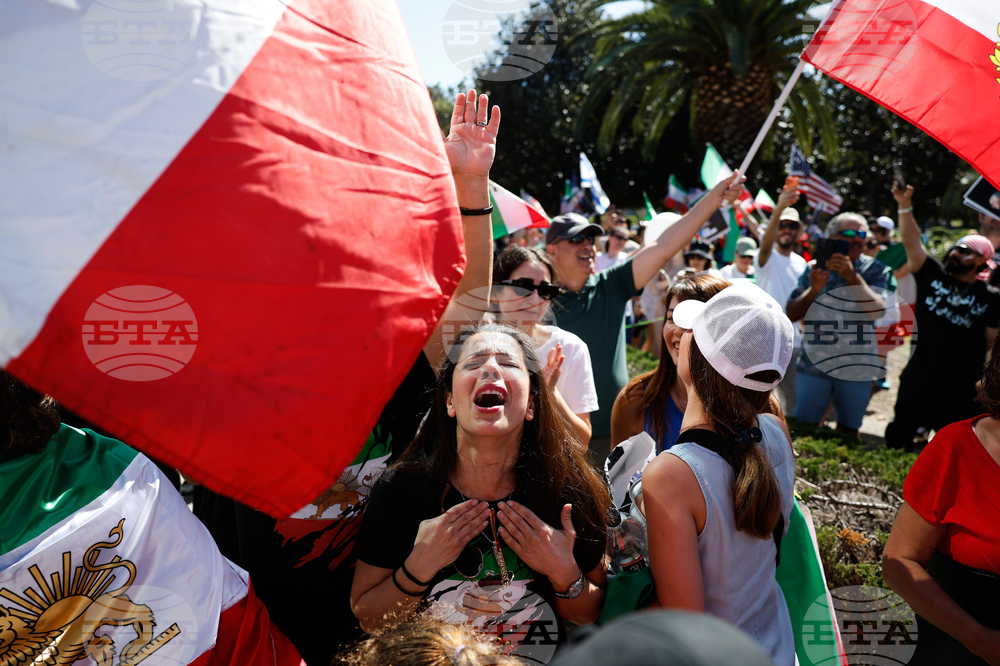 APTOPIX Iran US Israel Protests