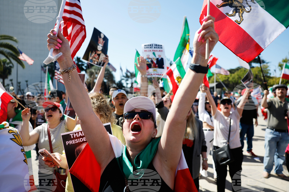 Iran US Israel Protests