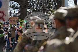 Iran US Isreal Protest