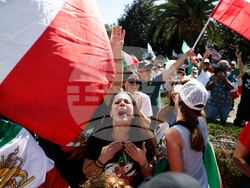 Iran US Israel Protests