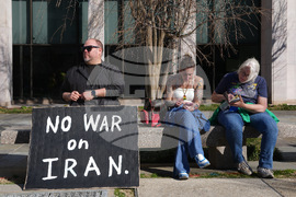 Iran US Israel Protest