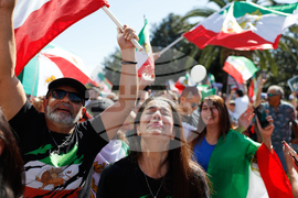 APTOPIX Iran US Israel Protests