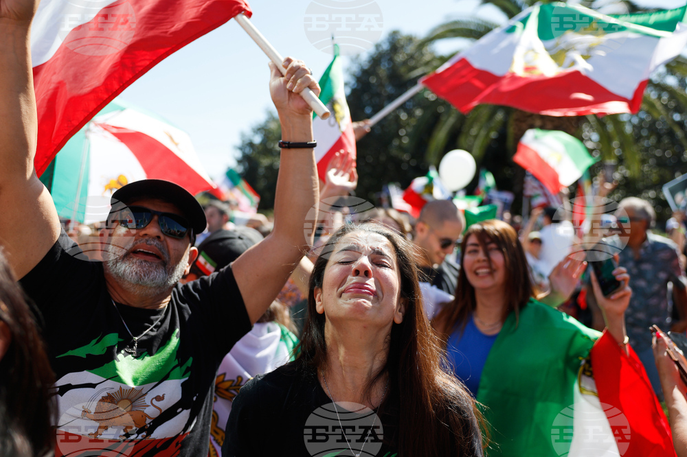 APTOPIX Iran US Israel Protests