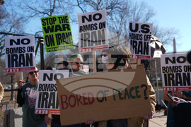 Iran US Israel Protest