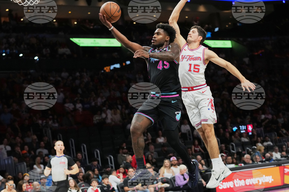 Rockets Heat Basketball