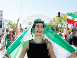 Iran US Israel Protests