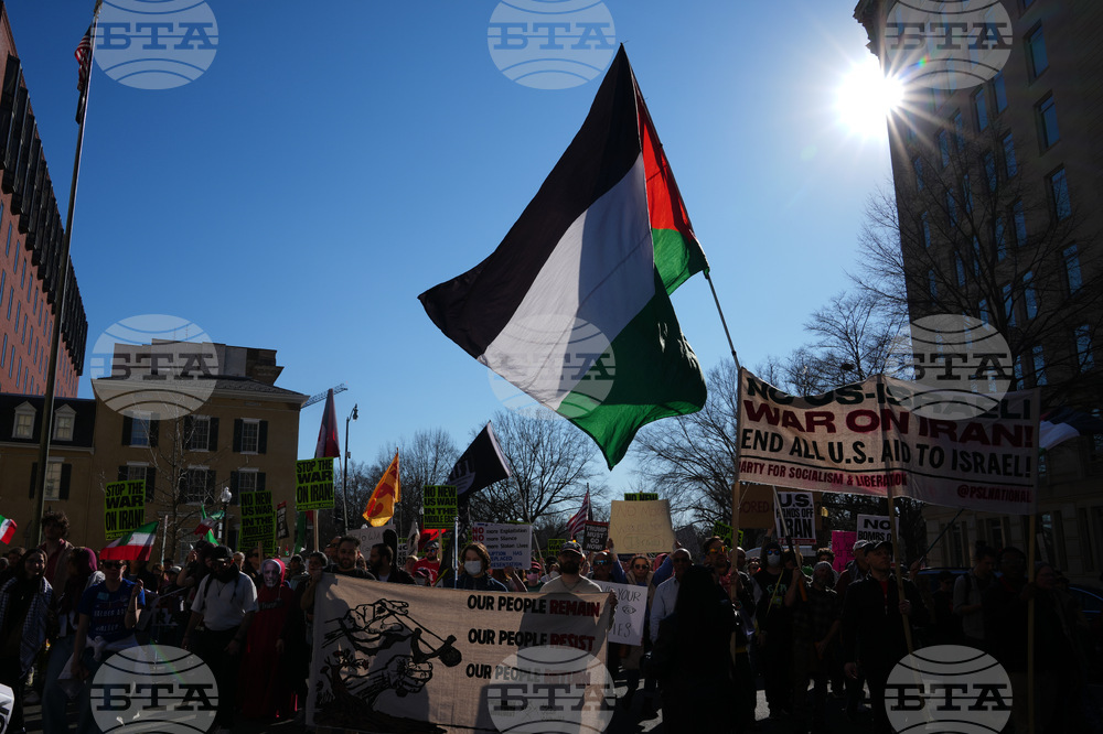Washington Iran US Israel Protest