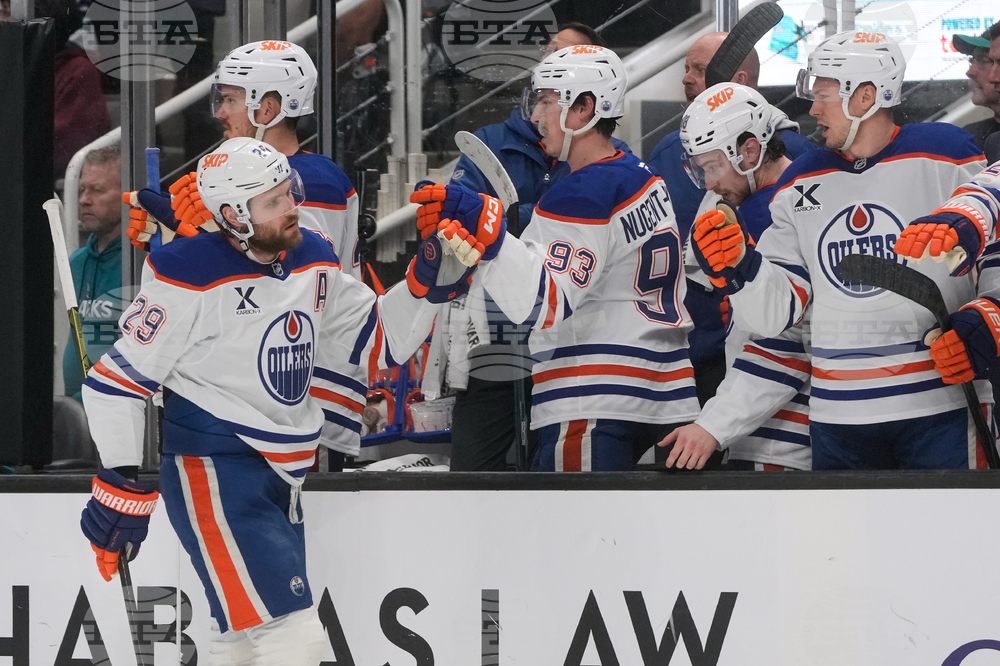 Oilers Sharks Hockey