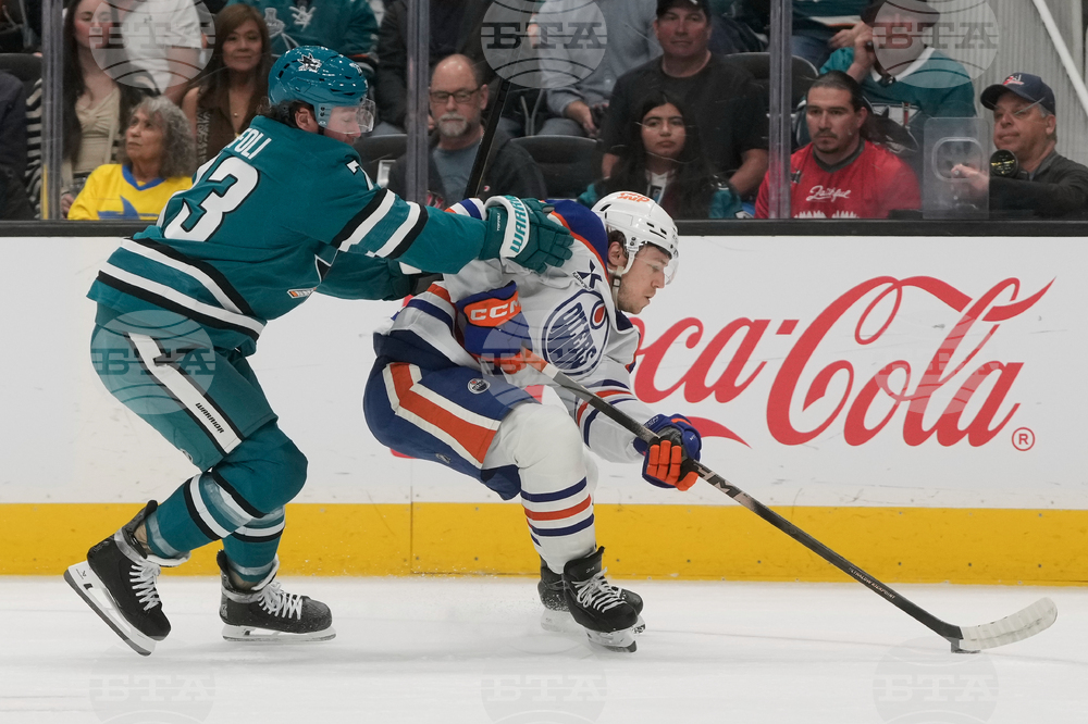 Oilers Sharks Hockey
