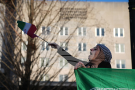 Washington Iran US Israel Protest
