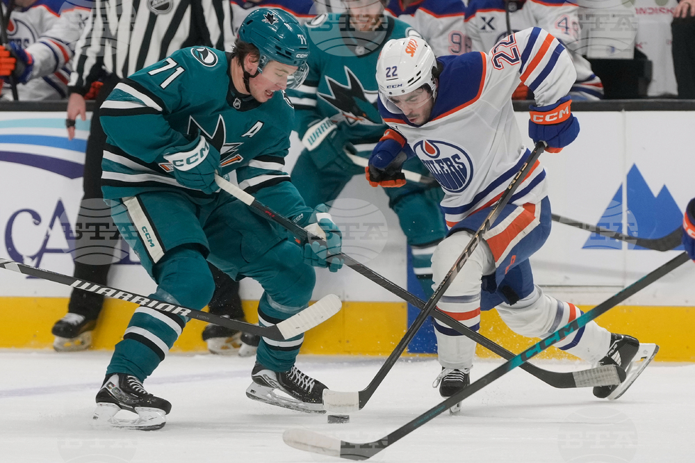 Oilers Sharks Hockey