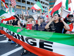 Iran US Israel Protests