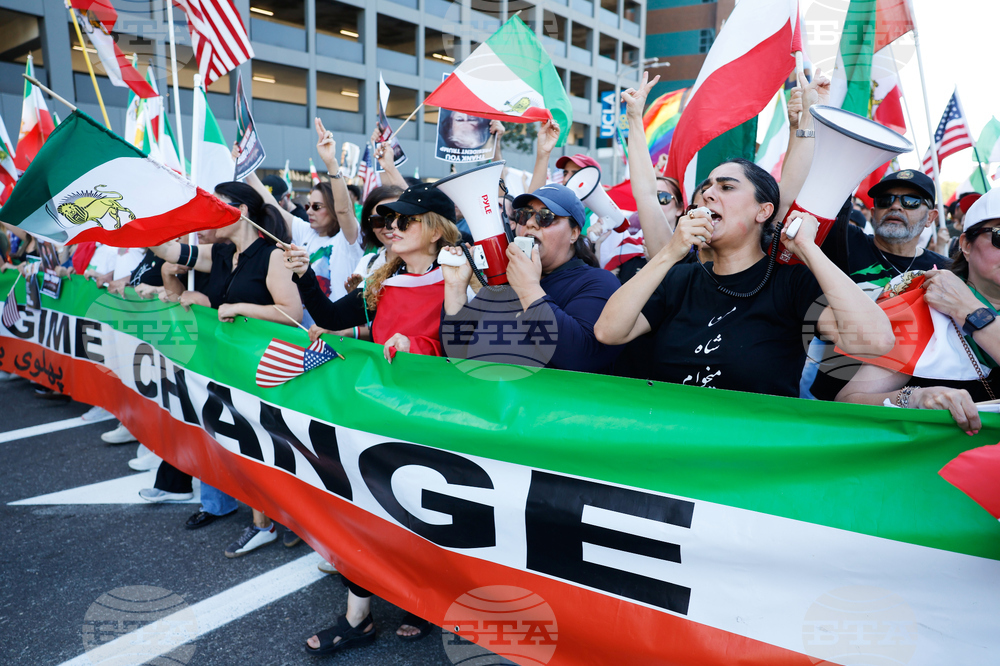 Iran US Israel Protests