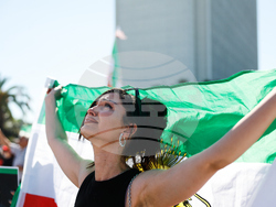 Iran US Israel Protests