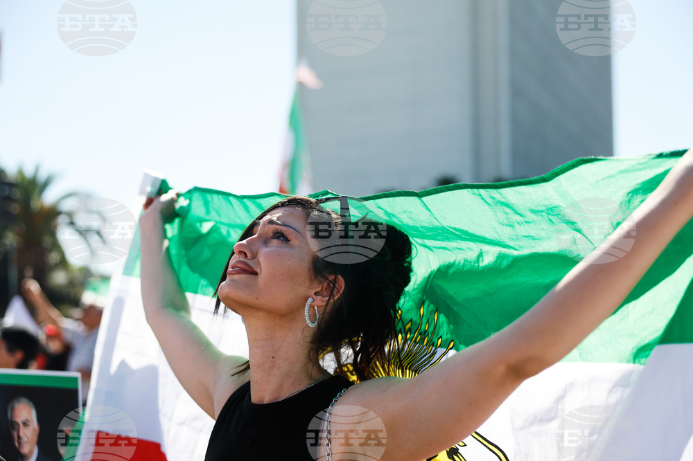 Iran US Israel Protests