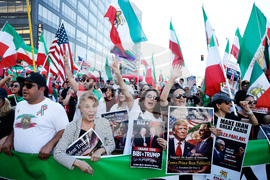 Iran US Israel Protests