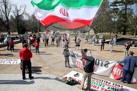 St Louis US Iran Israel Protest