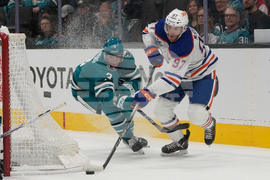 Oilers Sharks Hockey