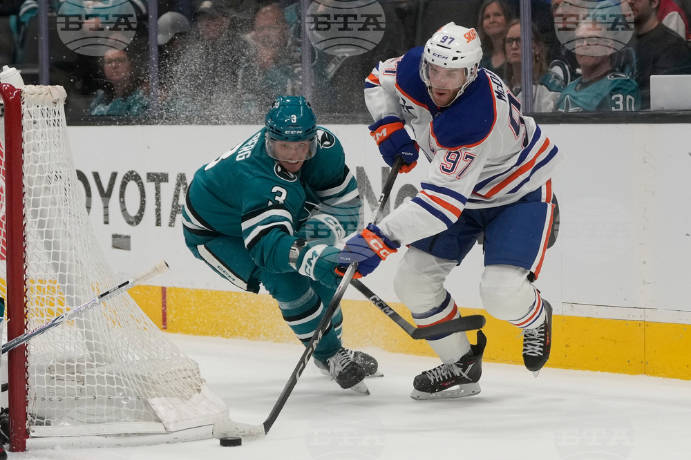 Oilers Sharks Hockey
