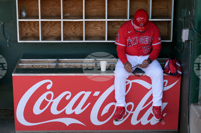 Diamondbacks Angels Spring Baseball