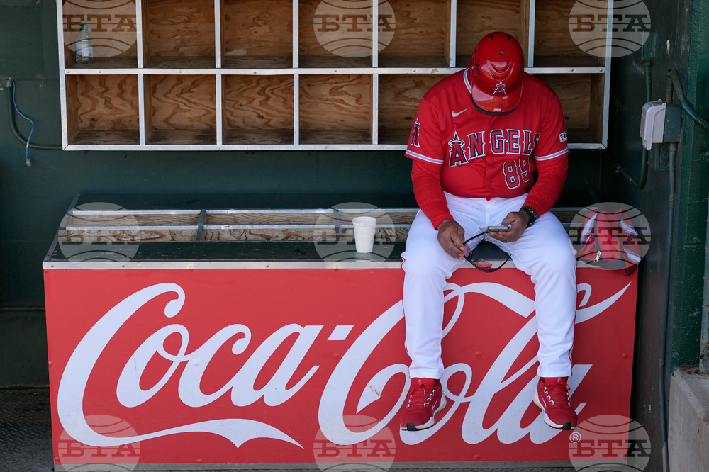 Diamondbacks Angels Spring Baseball