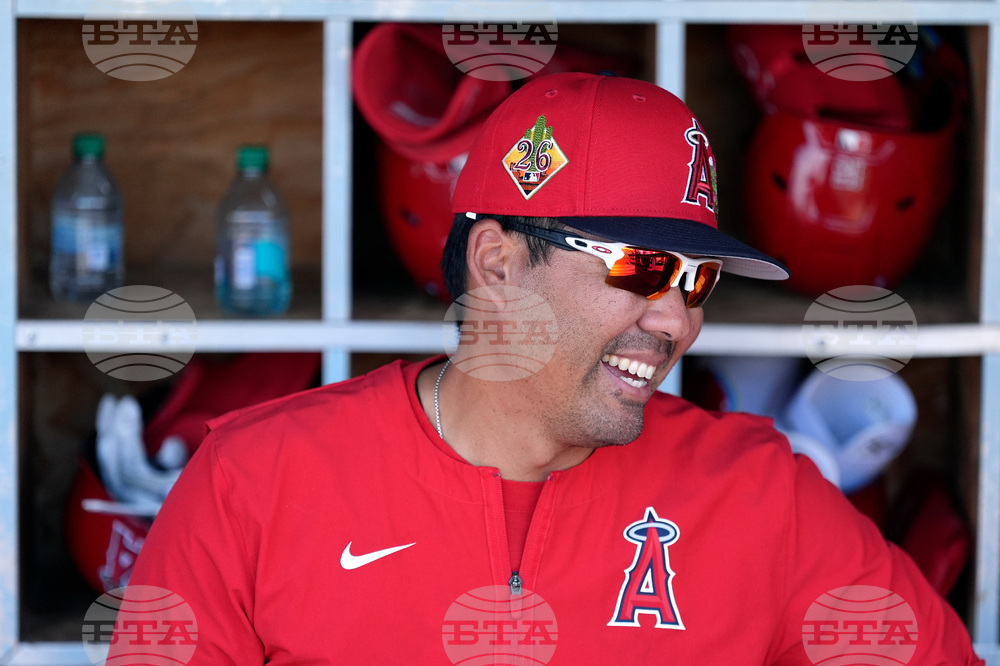 Diamondbacks Angels Spring Baseball