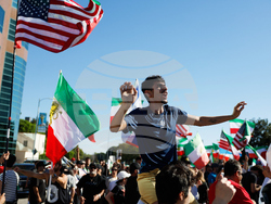 Iran US Israel Protests