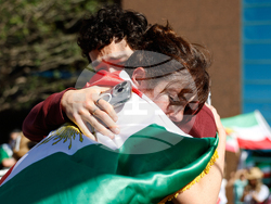 APTOPIX Iran US Israel Protests