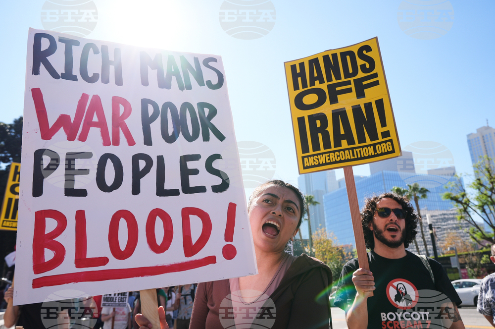 Iran US Israel Protests