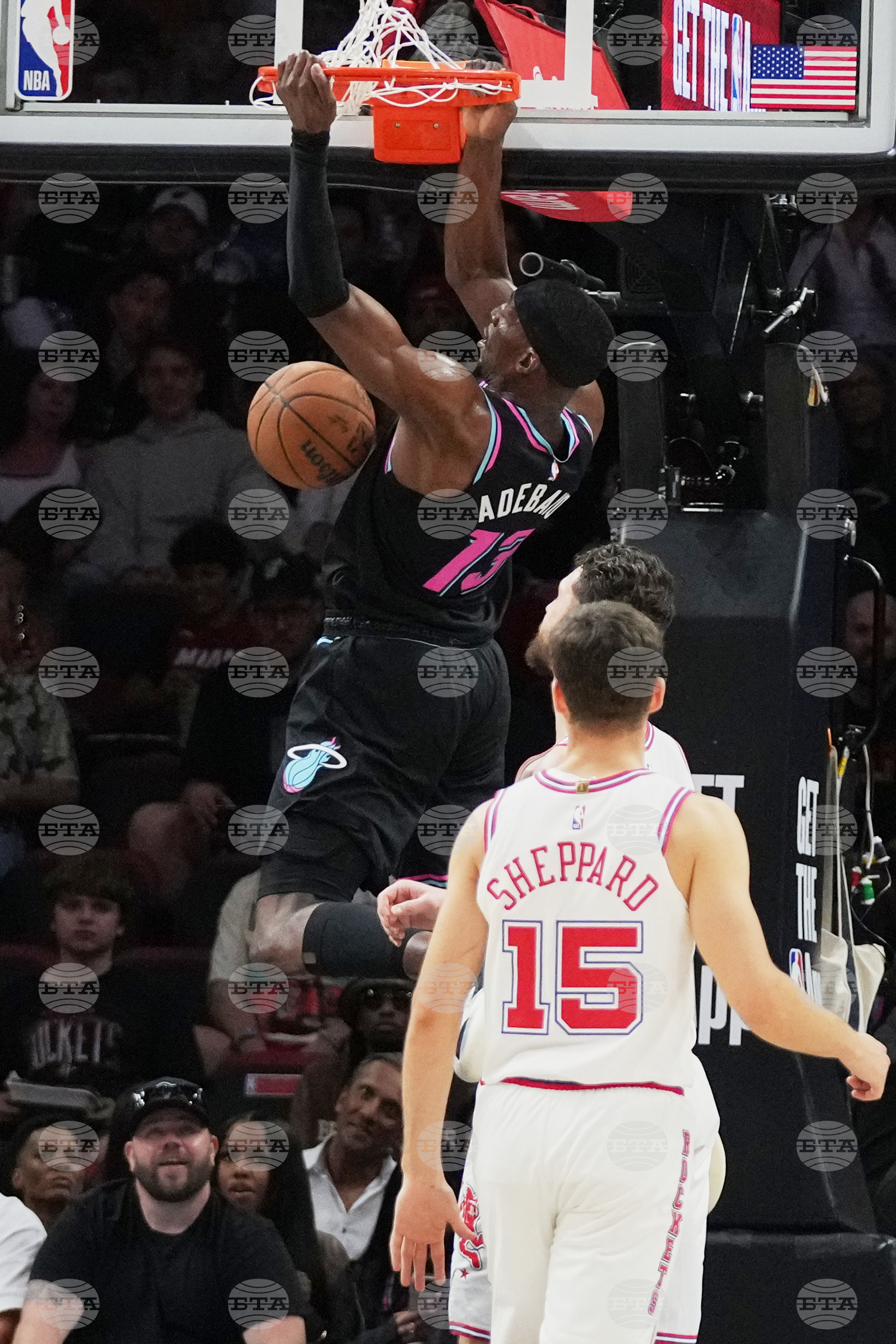 Rockets Heat Basketball