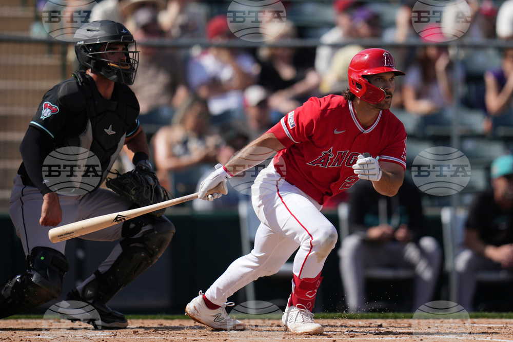 Diamondbacks Angels Spring Baseball