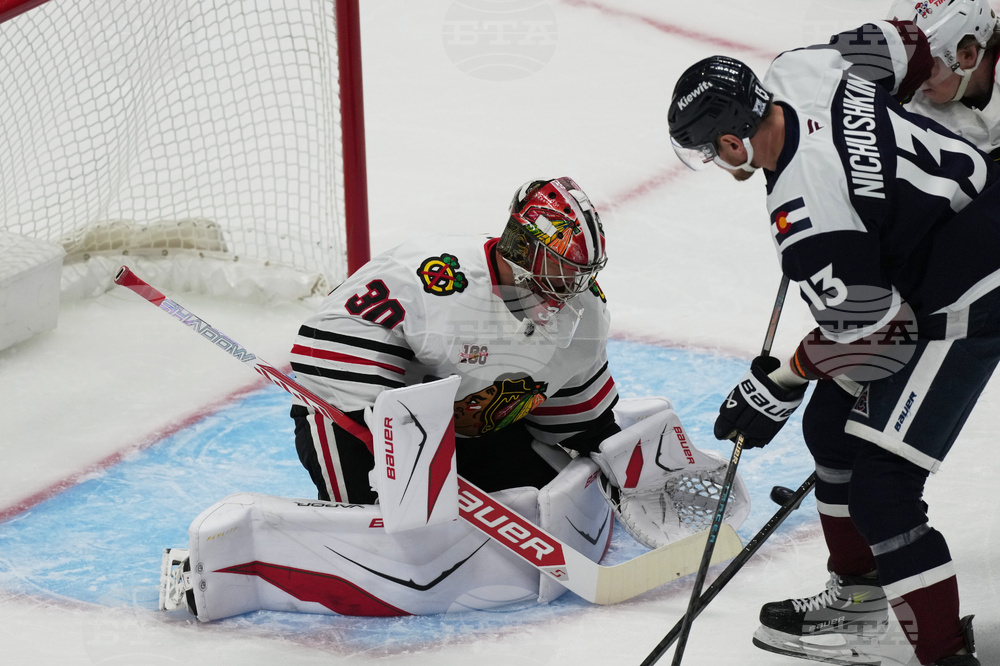 Blackhawks Avalanche Hockey