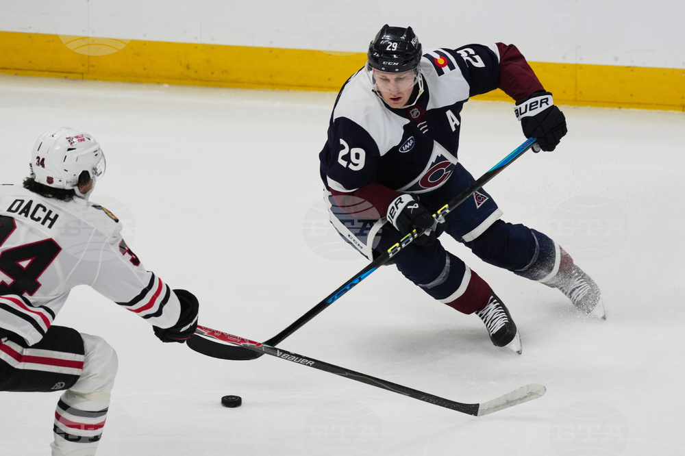Blackhawks Avalanche Hockey