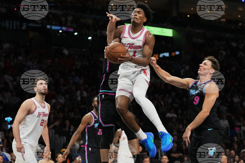 Rockets Heat Basketball